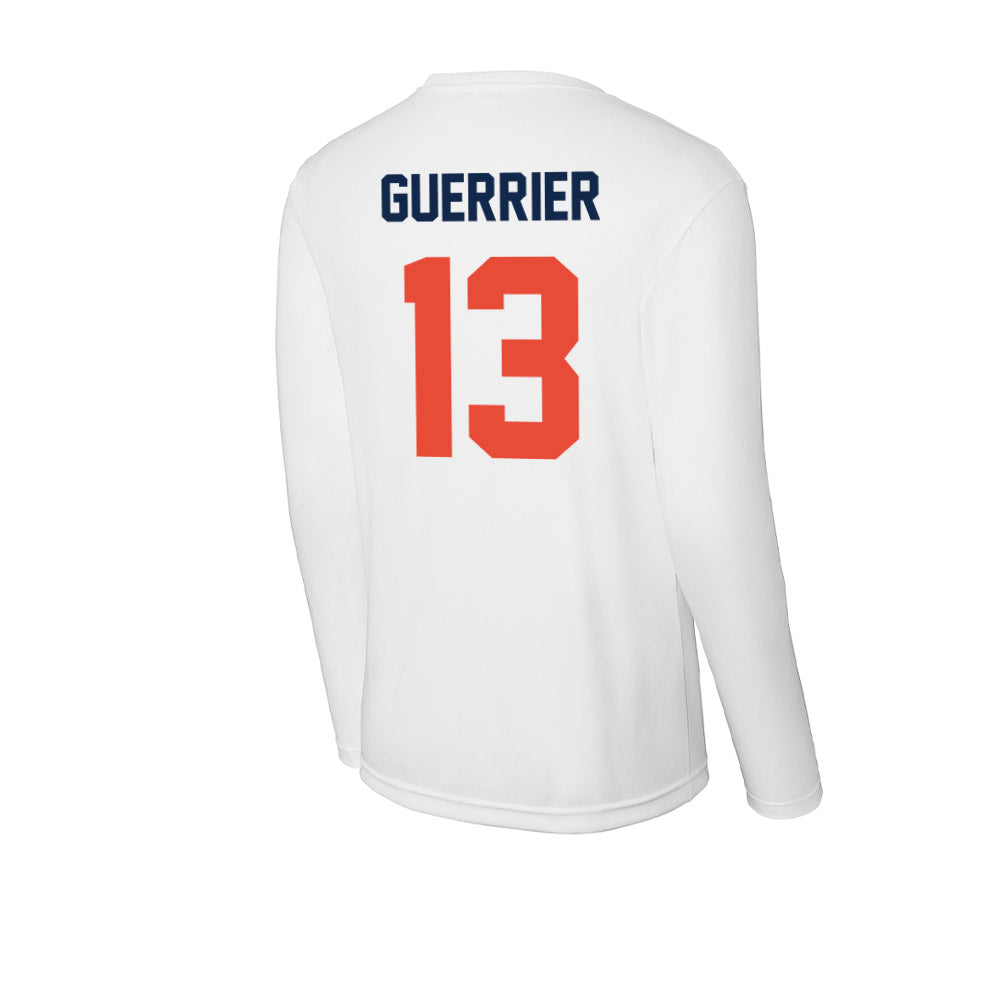 Illinois - NCAA Men's Basketball : Quincy Guerrier - Activewear Long Sleeve T-Shirt