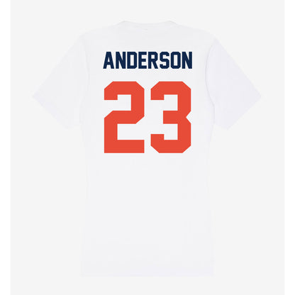 Illinois - NCAA Football : Jordan Anderson - Women's V-Neck T-Shirt-1