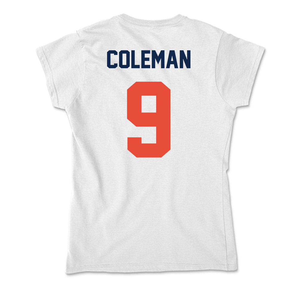 Illinois - NCAA Football : Seth Coleman - Soft Style Women’s T-Shirt-1