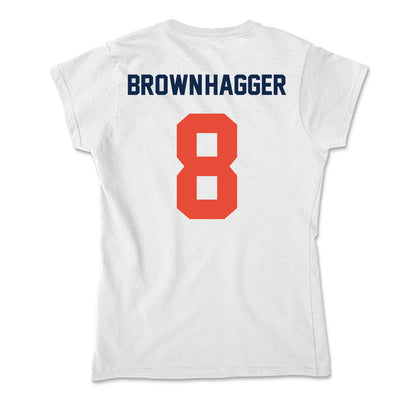 Illinois - NCAA Women's Basketball : Jasmine Brown-Hagger - Soft Style Women’s T-Shirt-1