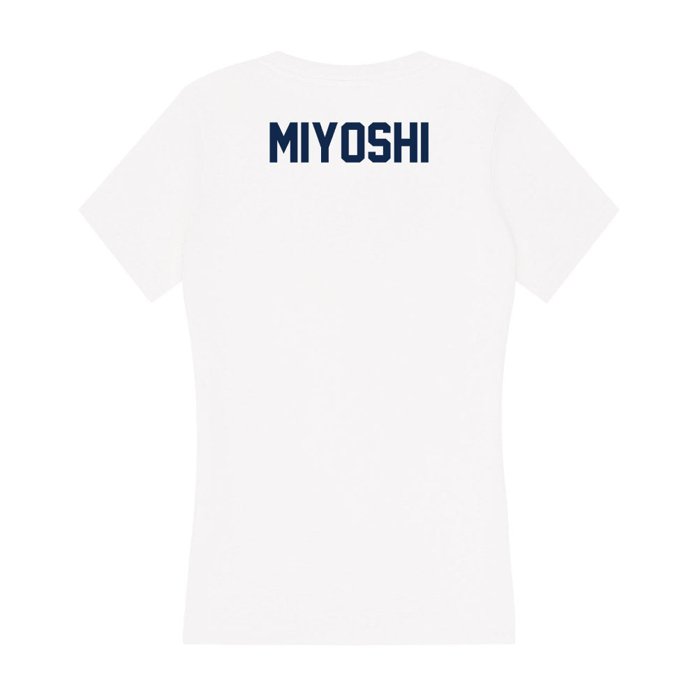 Illinois - NCAA Men's Tennis : Kenta Miyoshi - Women's V-Neck T-Shirt-1