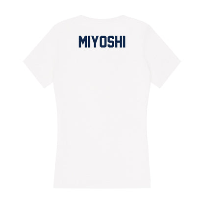 Illinois - NCAA Men's Tennis : Kenta Miyoshi - Women's V-Neck T-Shirt-1