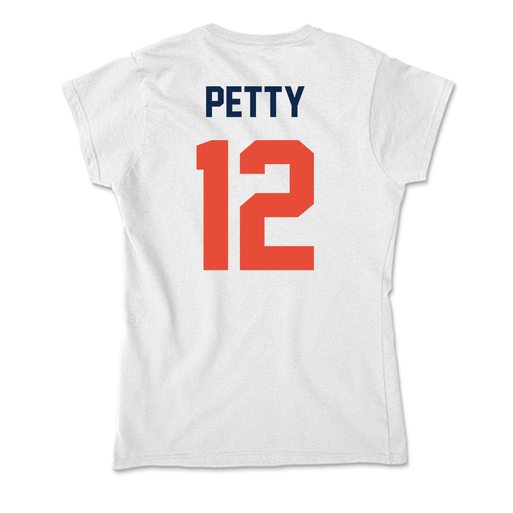 Illinois - NCAA Football : Trey Petty - Soft Style Women’s T-Shirt-1