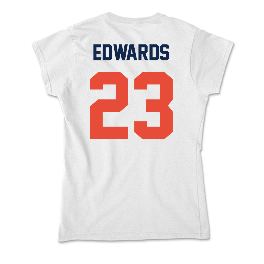 Illinois - NCAA Football : TeRah Edwards - Soft Style Women’s T-Shirt-1