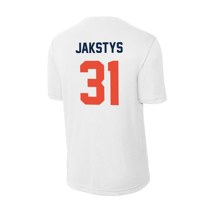 Illinois - NCAA Men's Basketball : Jason Jakstys - Activewear T-Shirt-1