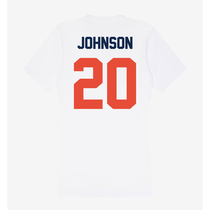 Illinois - NCAA Baseball : Ryan Johnson - Women's V-Neck T-Shirt-1