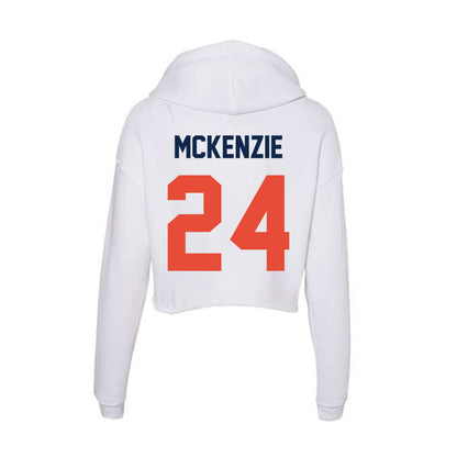 Illinois - NCAA Women's Basketball : Adalia McKenzie - Women's Crop Fleece Hoodie-1