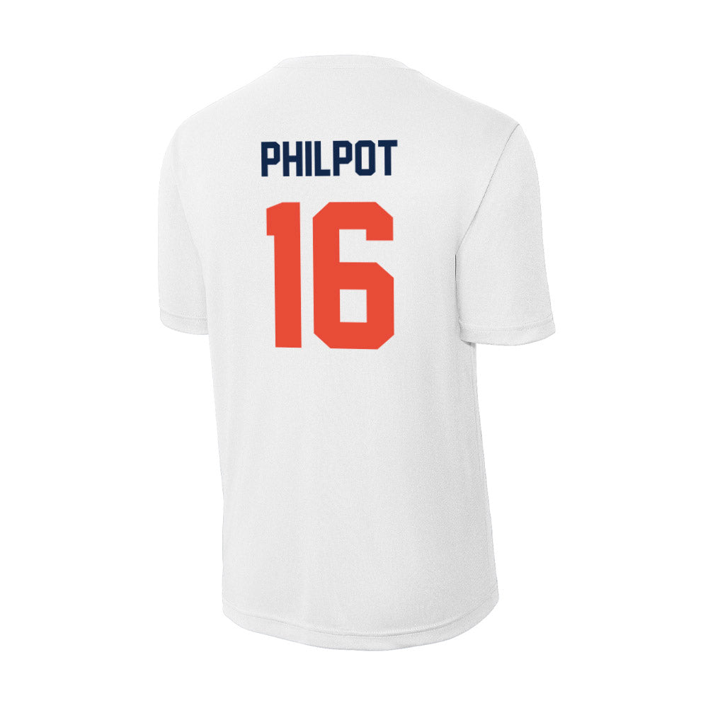 Illinois - NCAA Women's Volleyball : Ashlyn Philpot - Activewear T-Shirt-1