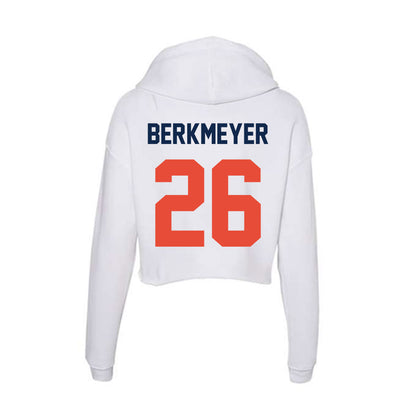 Illinois - NCAA Softball : Paige Berkmeyer - Women's Crop Fleece Hoodie-1