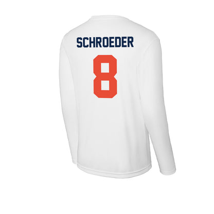 Illinois - NCAA Baseball : Jacob Schroeder - Activewear Long Sleeve T-Shirt