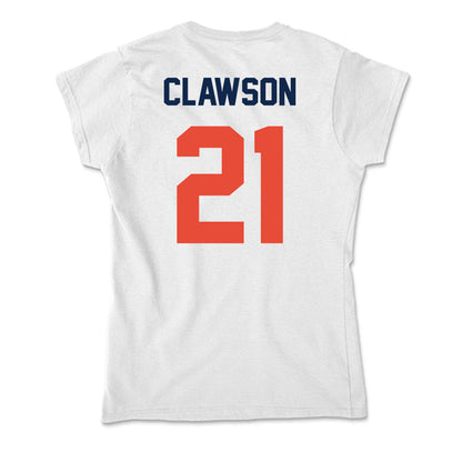 Illinois - NCAA Football : Ben Clawson - Soft Style Women’s T-Shirt-1