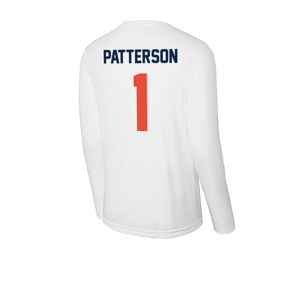Illinois - NCAA Football : Kaleb Patterson - Activewear Long Sleeve T-Shirt-1