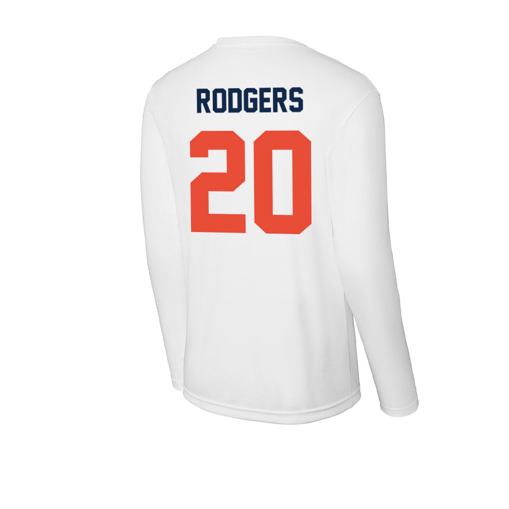 Illinois - NCAA Men's Basketball : Ty Rodgers - Activewear Long Sleeve T-Shirt