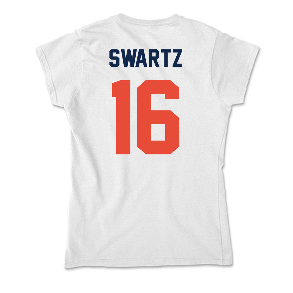 Illinois - NCAA Baseball : Jake Swartz - Soft Style Women’s T-Shirt-1