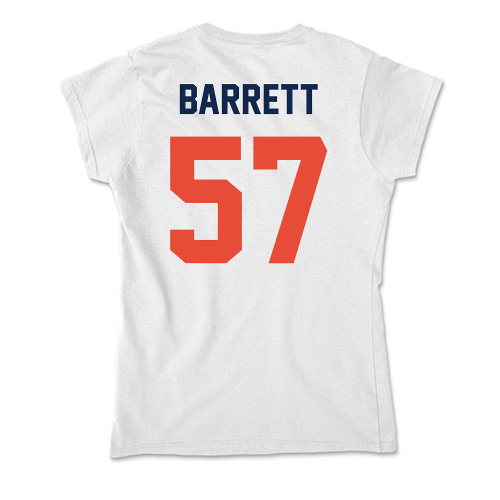 Illinois - NCAA Football : Zach Barrett - Soft Style Women’s T-Shirt-1