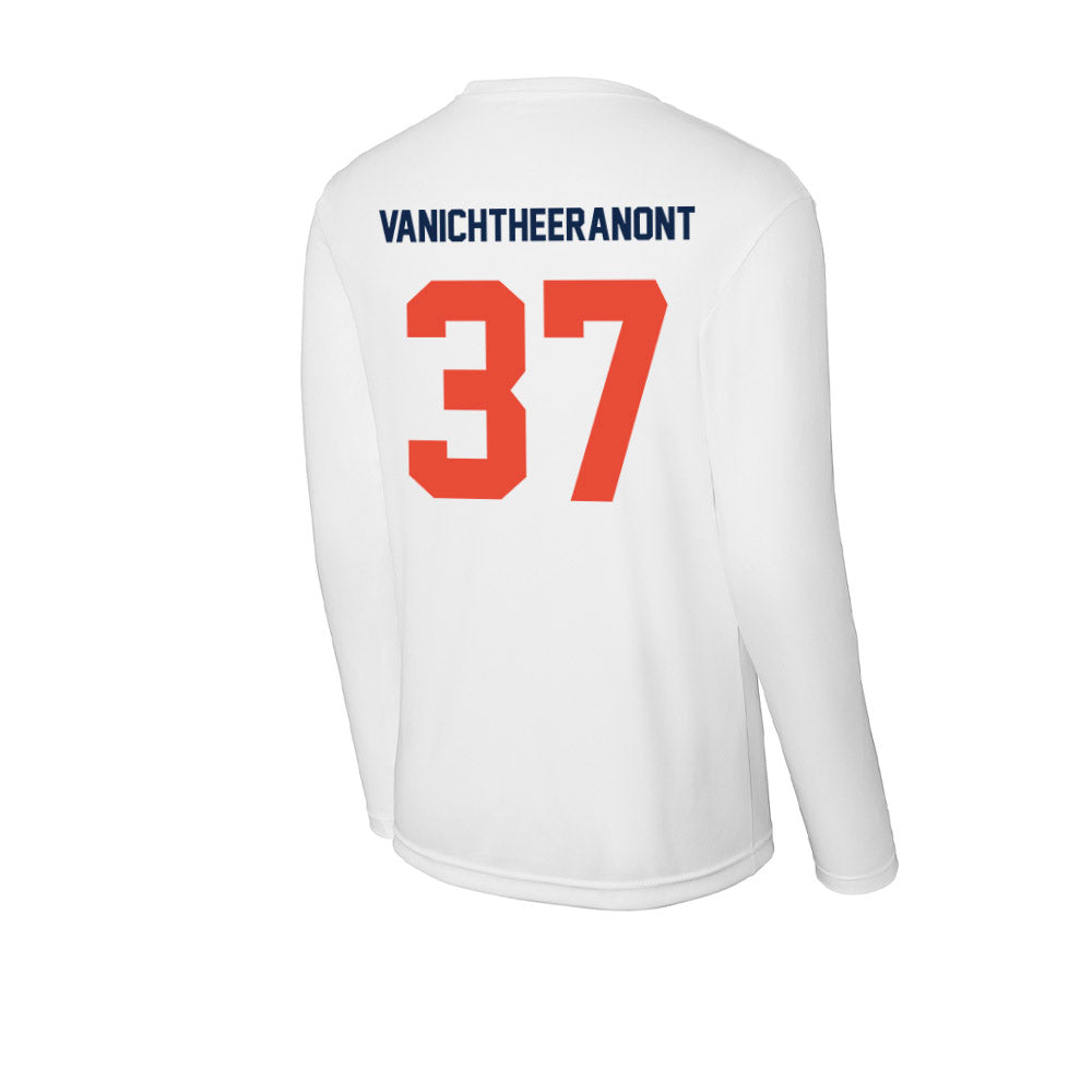 Illinois - NCAA Men's Gymnastics : Ryan Vanichtheeranont - Activewear Long Sleeve T-Shirt