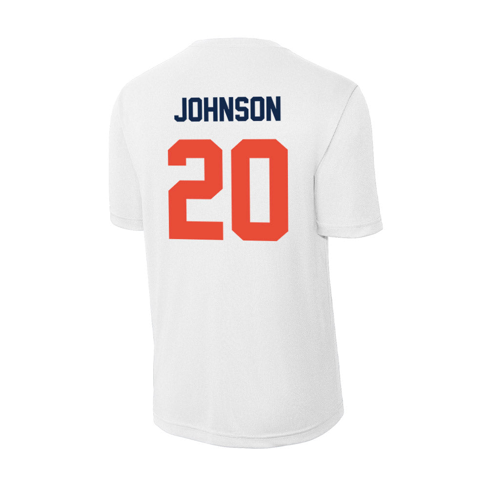 Illinois - NCAA Baseball : Ryan Johnson - Activewear T-Shirt-1