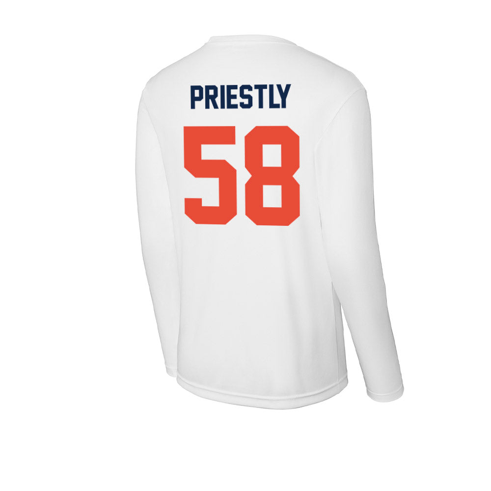 Illinois - NCAA Football : Melvin Priestly - Activewear Long Sleeve T-Shirt