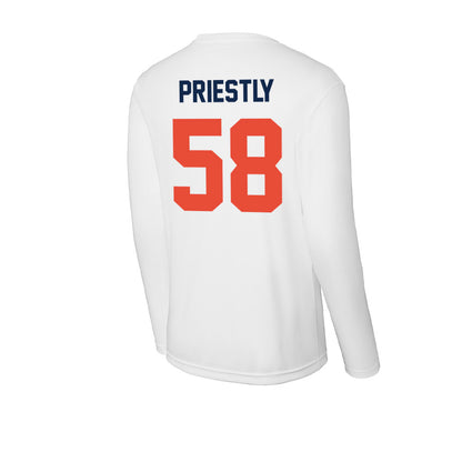 Illinois - NCAA Football : Melvin Priestly - Activewear Long Sleeve T-Shirt