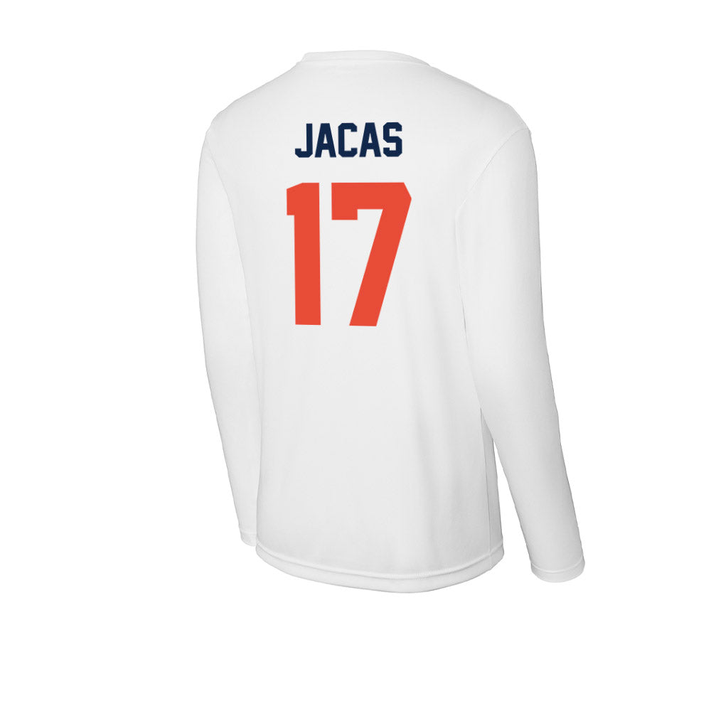 Illinois - NCAA Football : Gabe Jacas - Activewear Long Sleeve T-Shirt