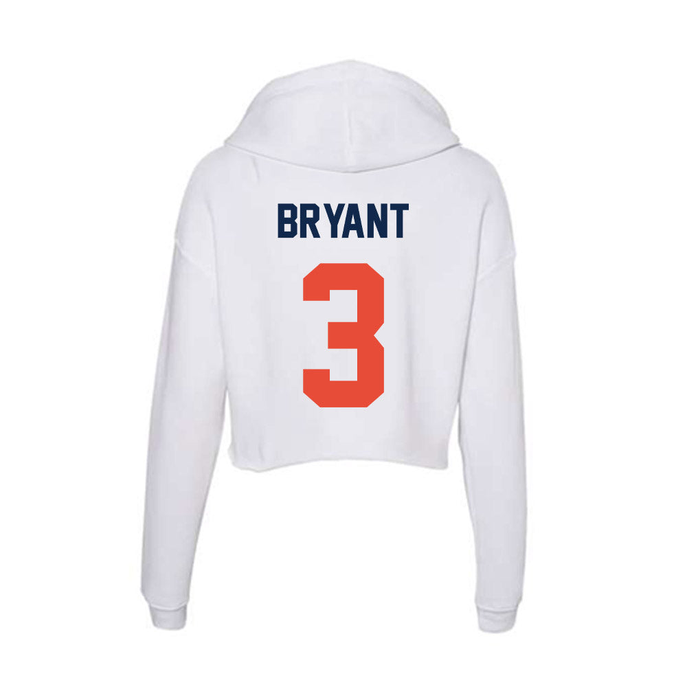 Illinois - NCAA Football : Alec Bryant - Women's Crop Fleece Hoodie-1