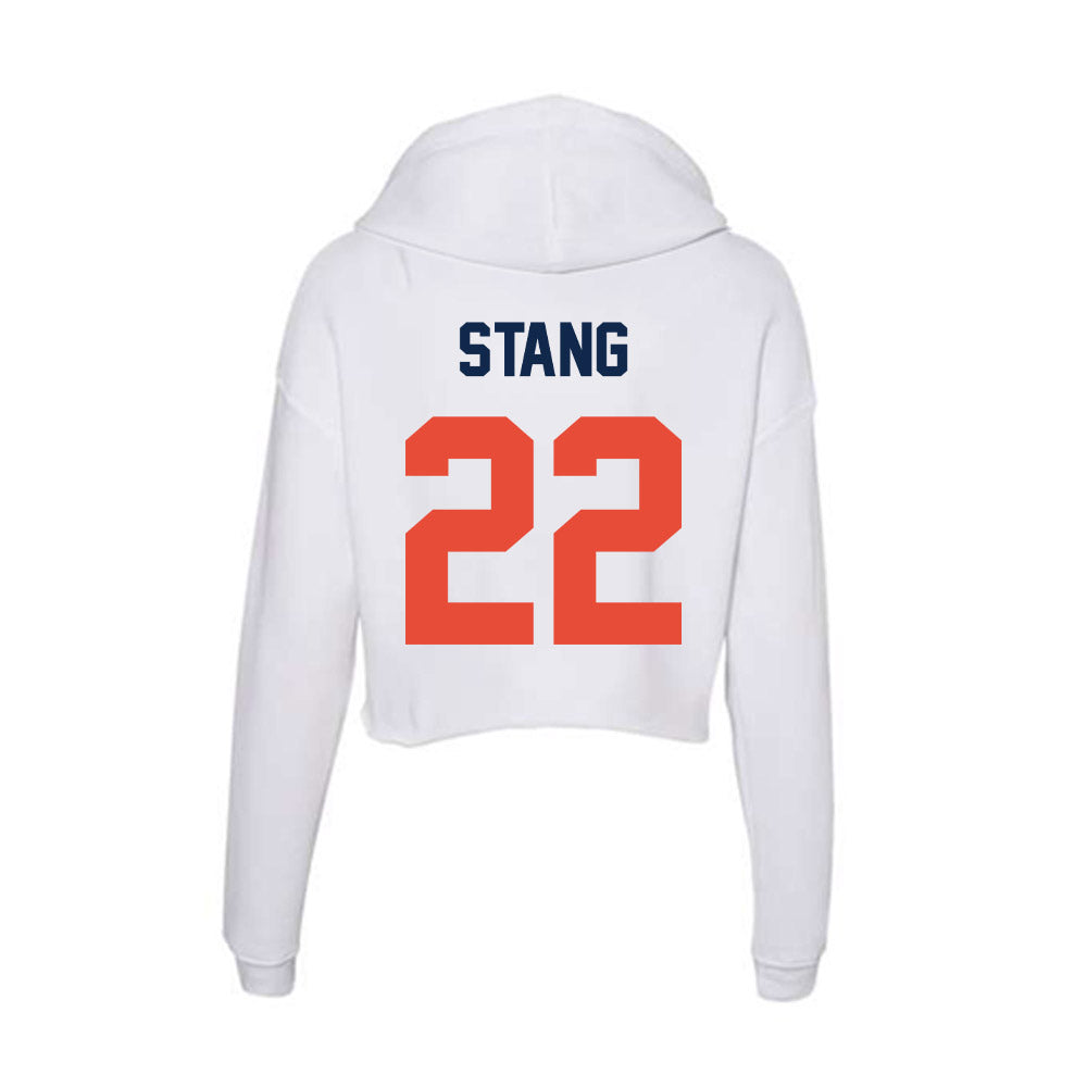 Illinois - NCAA Softball : Brooke Stang - Women's Crop Fleece Hoodie-1