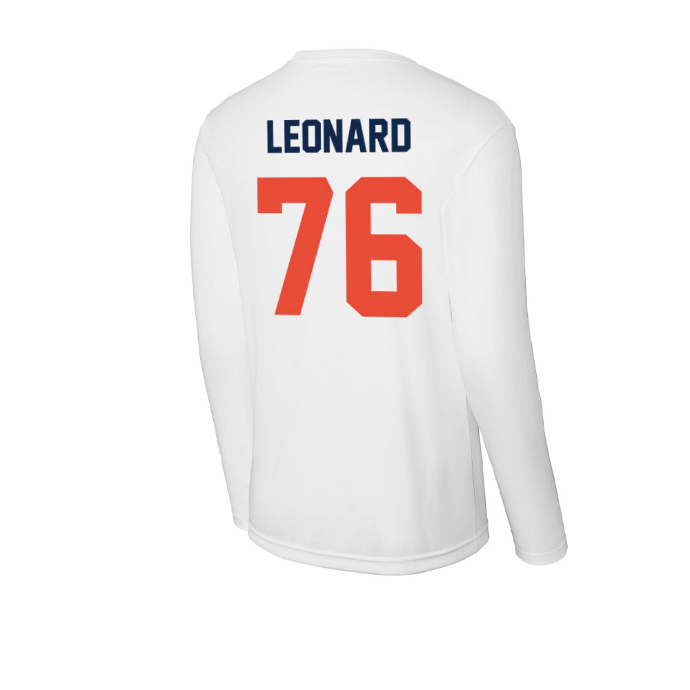 Illinois - NCAA Football : Clayton Leonard - Activewear Long Sleeve T-Shirt