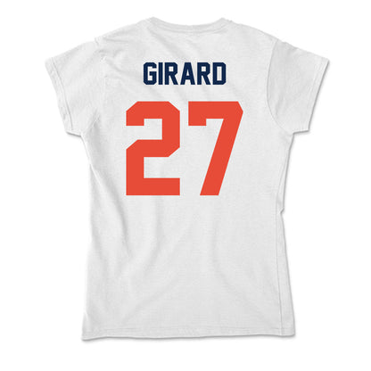 Illinois - NCAA Baseball : Nolan Girard - Soft Style Women’s T-Shirt-1