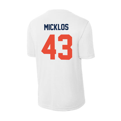 Illinois - NCAA Men's Gymnastics : Connor Micklos - Activewear T-shirt