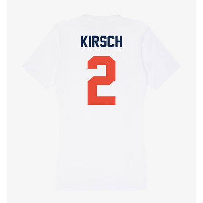Illinois - NCAA Women's Volleyball : Taryn Kirsch - Women's V-Neck T-Shirt-1