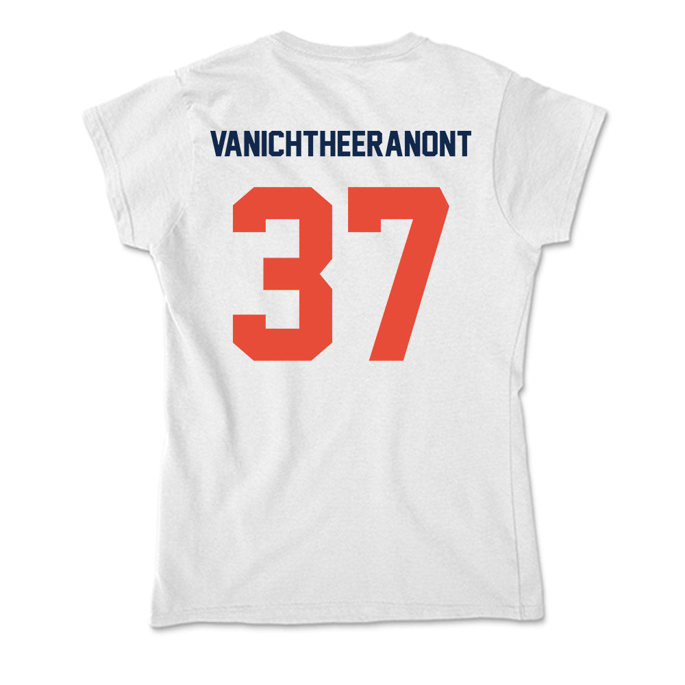 Illinois - NCAA Men's Gymnastics : Ryan Vanichtheeranont - Soft Style Women’s T-Shirt-1