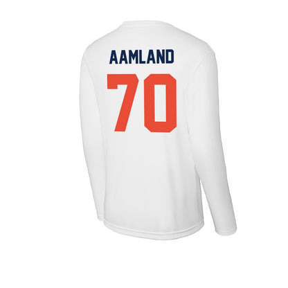 Illinois - NCAA Football : Zach Aamland - Activewear Long Sleeve T-Shirt