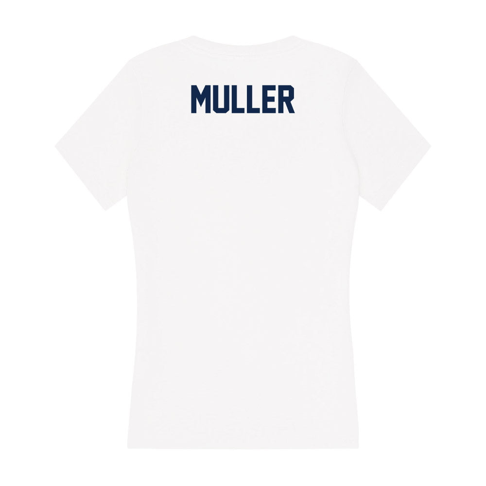 Illinois - NCAA Women's Gymnastics : Mareli Muller - Women's V-Neck T-Shirt-1