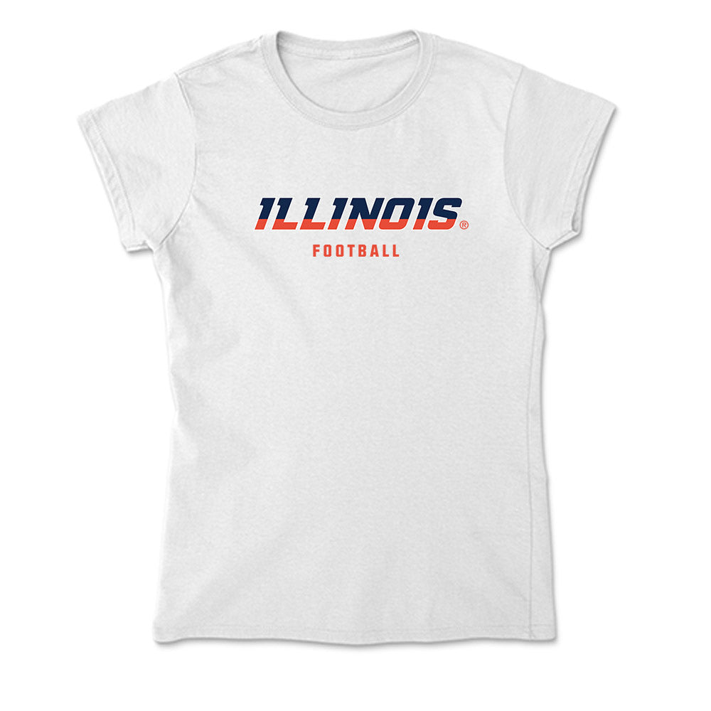 Illinois - NCAA Football : Ben Clawson - Soft Style Women’s T-Shirt-0