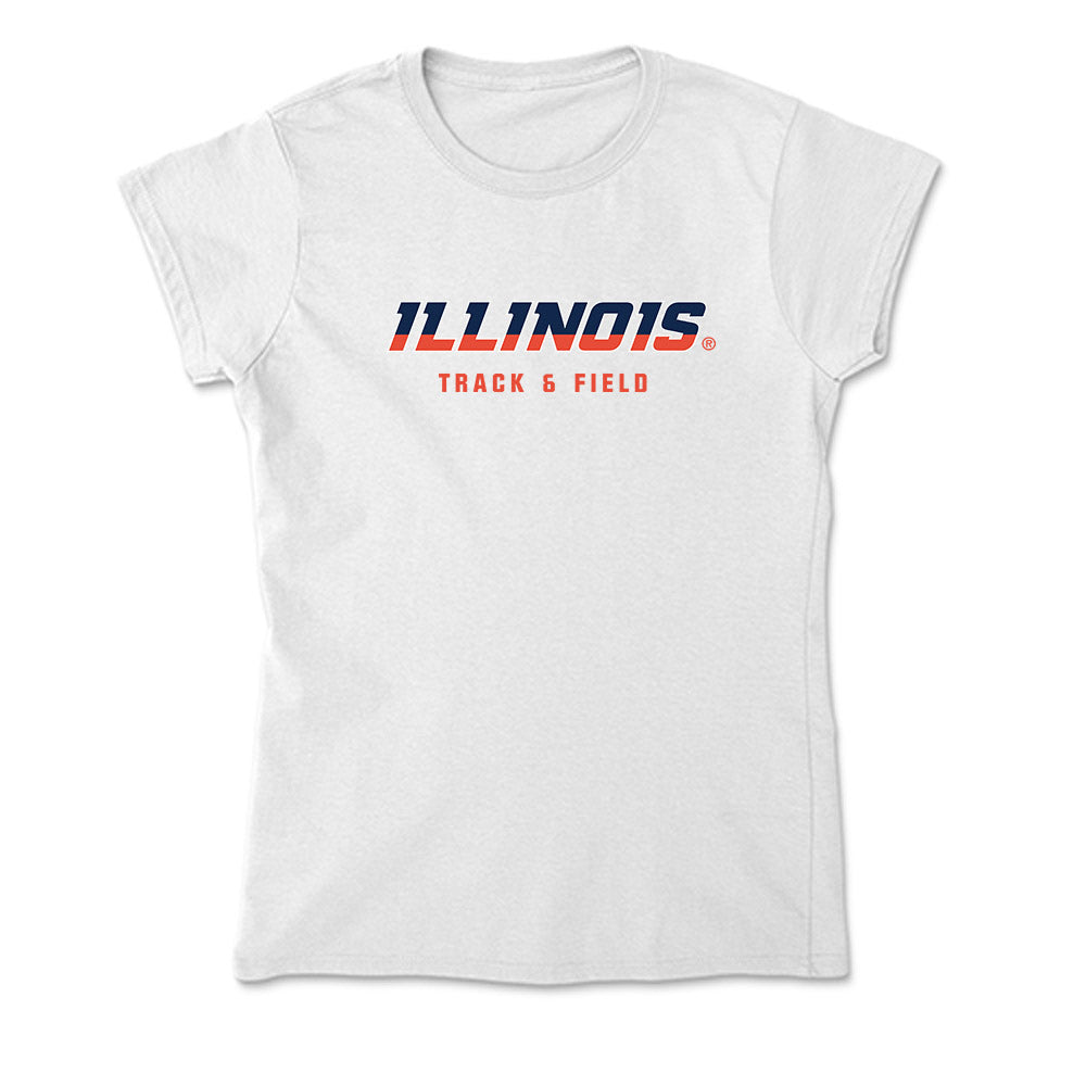 Illinois - NCAA Women's Track & Field : Rose Yeboah - Soft Style Women’s T-Shirt-0