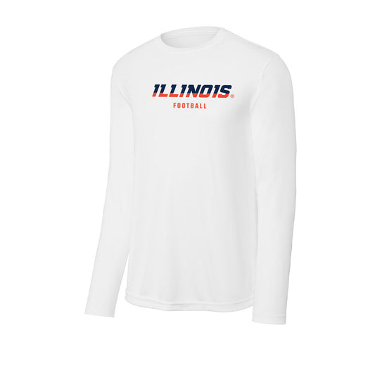 Illinois - NCAA Football : Kaden Feagin - Activewear Long Sleeve T-Shirt