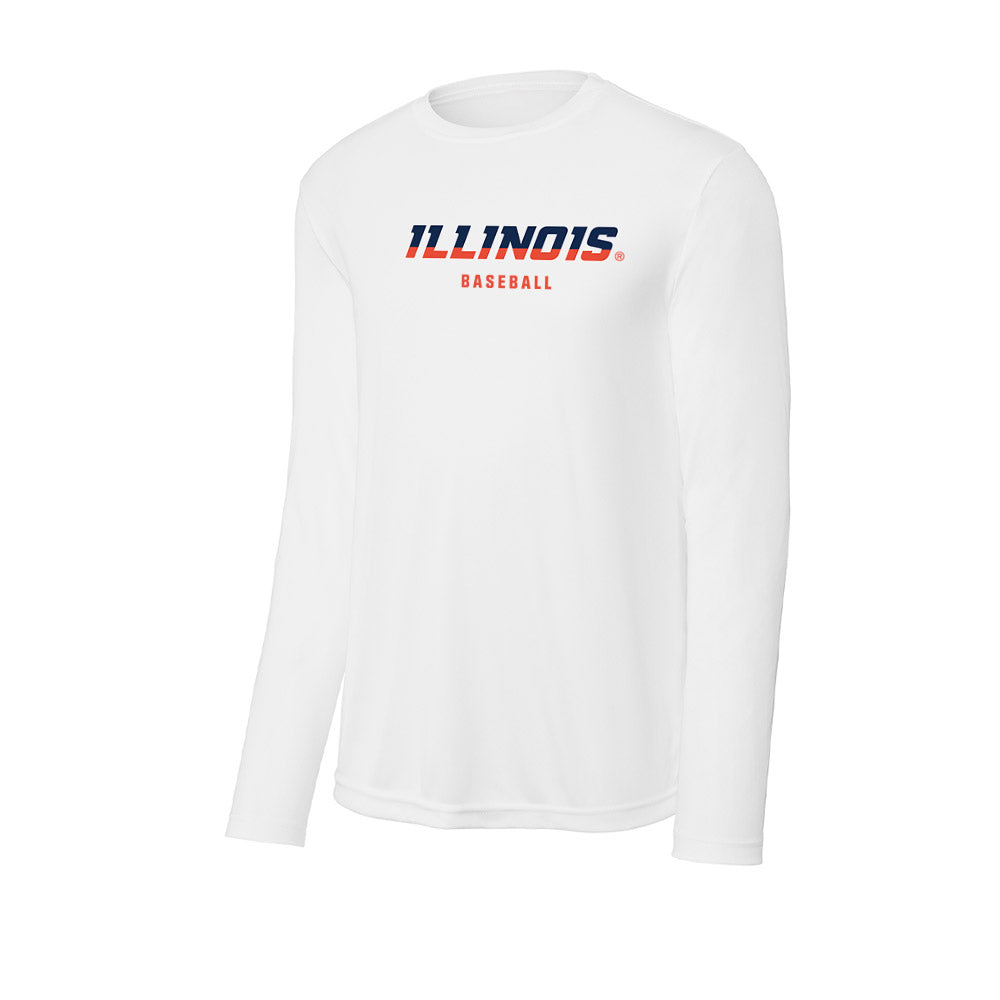 Illinois - NCAA Baseball : Jacob Schroeder - Activewear Long Sleeve T-Shirt