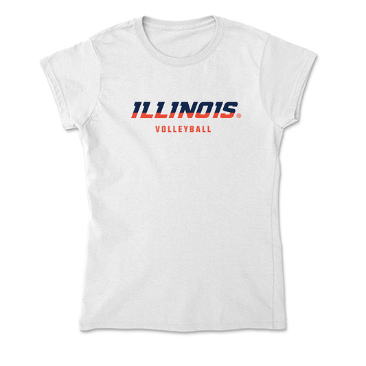 Illinois - NCAA Women's Volleyball : Gabby Dean - Soft Style Women’s T-Shirt-0