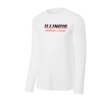 Illinois - NCAA Women's Swimming & Diving : Maggie Adler - Activewear Long Sleeve T-Shirt