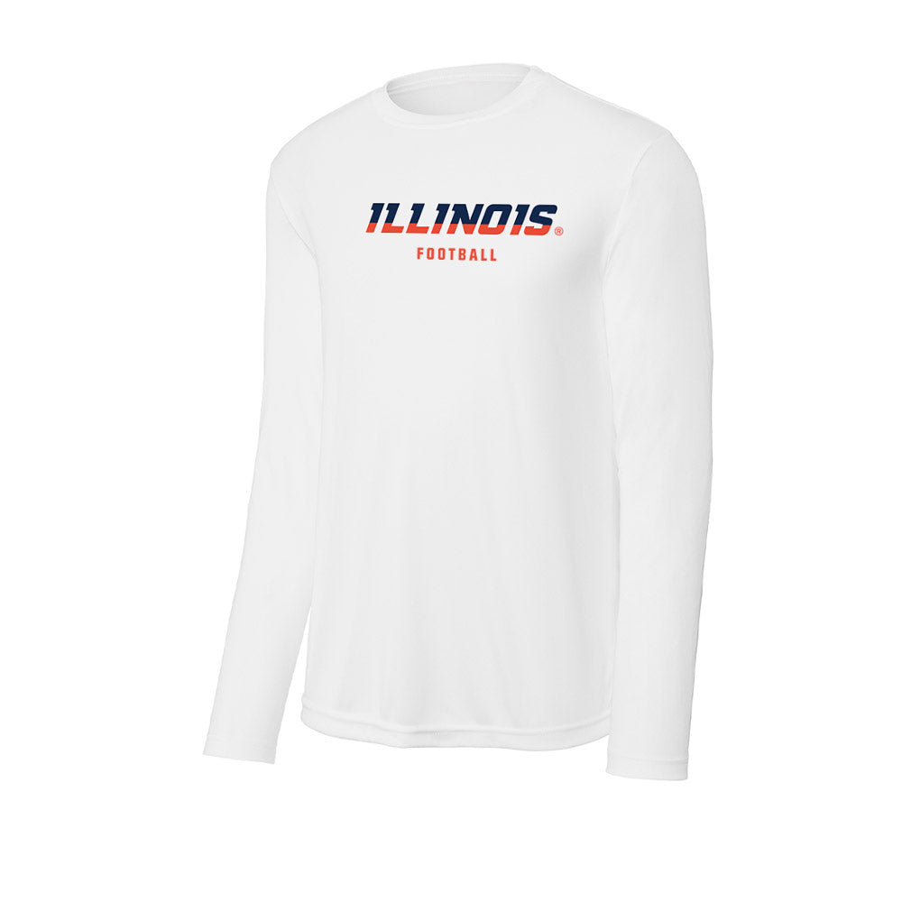 Illinois - NCAA Football : Guillermo Gallardo - Activewear Long Sleeve T-Shirt