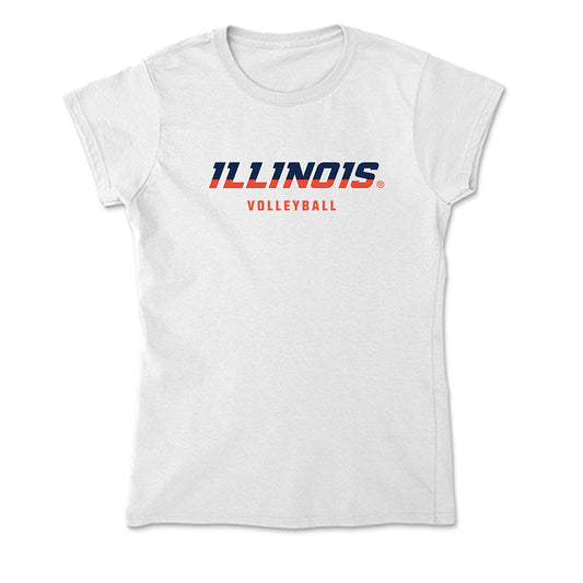 Illinois - NCAA Women's Volleyball : Sophia Randall - Soft Style Women’s T-Shirt-0