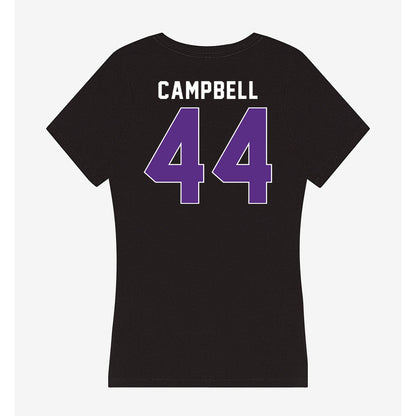 Northwestern - NCAA Football : Callen Campbell - Women's V-Neck T-Shirt-1