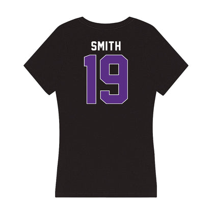 Northwestern - NCAA Women's Lacrosse : Samantha Smith - Women's V-Neck T-Shirt-1