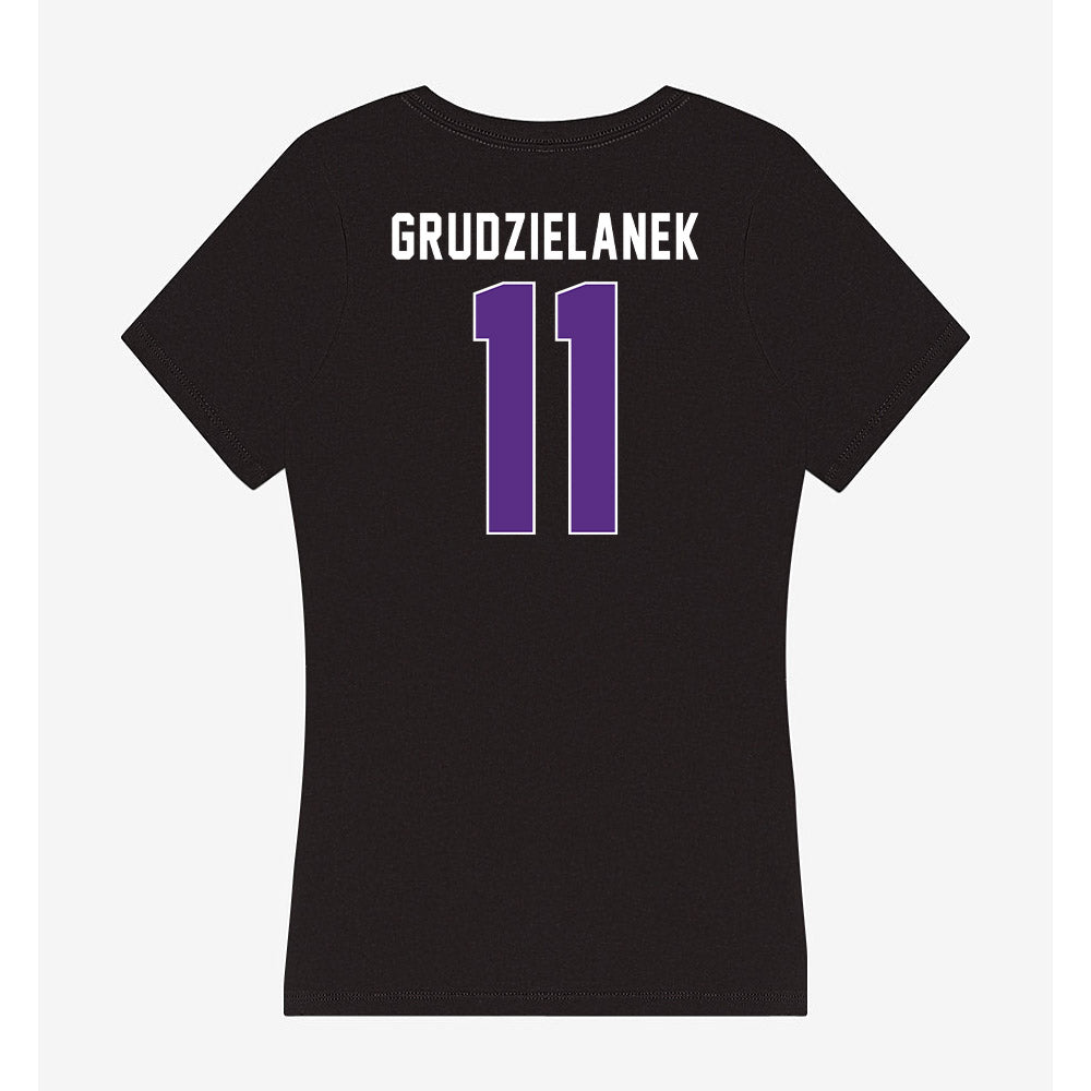 Northwestern - NCAA Softball : Riley Grudzielanek - Women's V-Neck T-Shirt-1