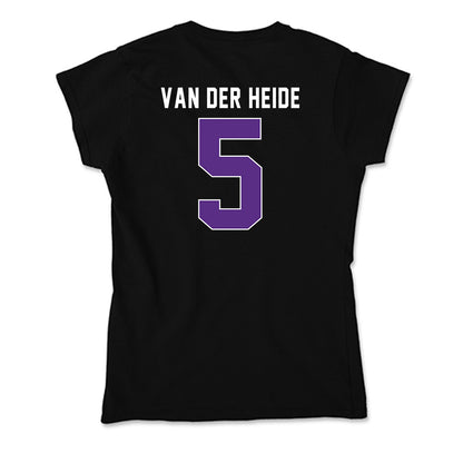 Northwestern - NCAA Men's Soccer : Dimas Van der Heide - Soft Style Women’s T-Shirt-1