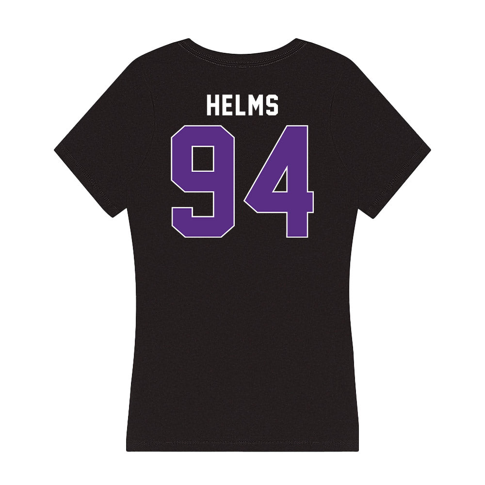 Northwestern - NCAA Football : Henry Helms - Women's V-Neck T-Shirt-1