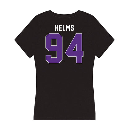 Northwestern - NCAA Football : Henry Helms - Women's V-Neck T-Shirt-1