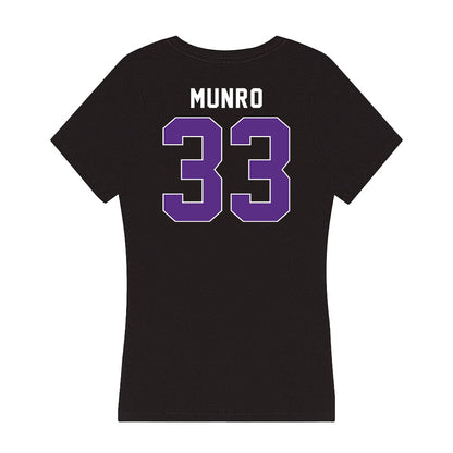Northwestern - NCAA Women's Lacrosse : Lucy Munro - Women's V-Neck T-Shirt-1