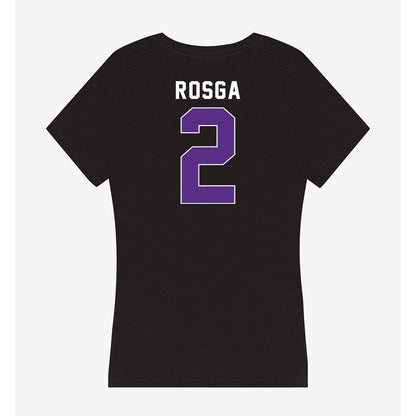 Northwestern - NCAA Women's Lacrosse : Jaylen Rosga - Women's V-Neck T-Shirt-1