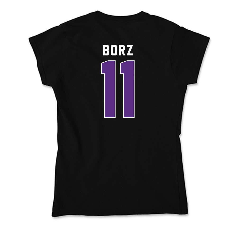 Northwestern - NCAA Women's Field Hockey : Piper Borz - Soft Style Women’s T-Shirt-1